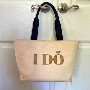 Kate Spade honeymoon tote bag